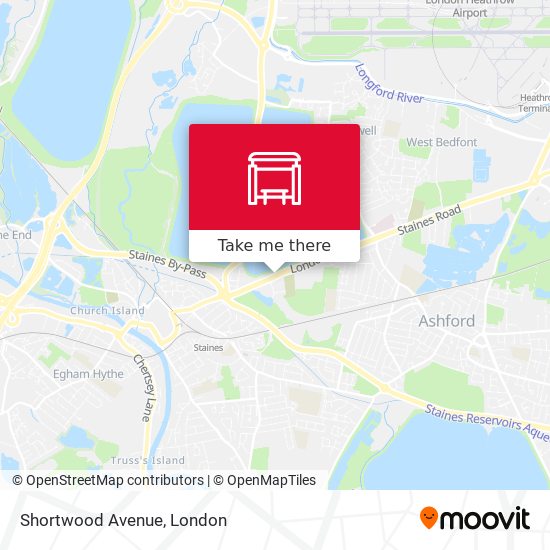 Shortwood Avenue map
