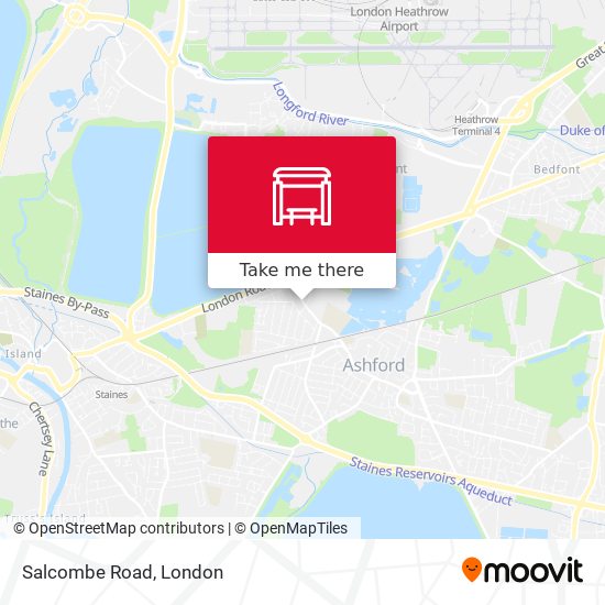 Salcombe Road map