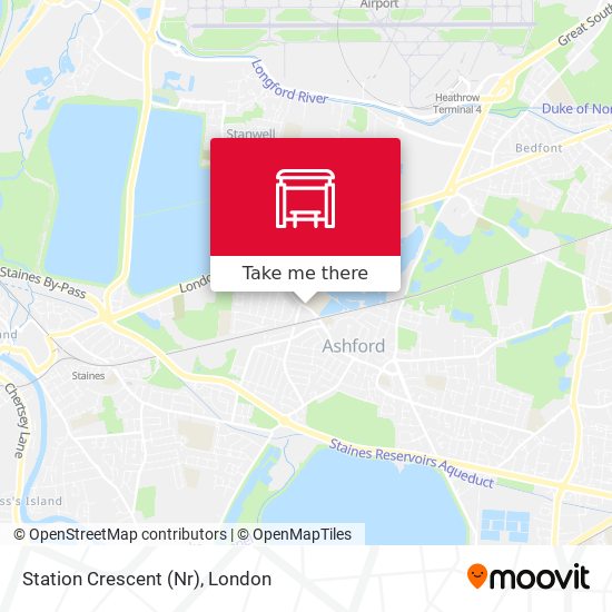 Station Crescent (Nr) map