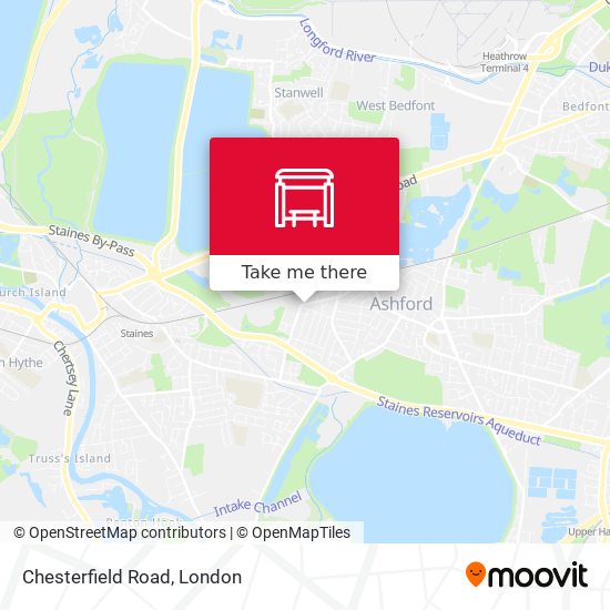 Chesterfield Road map