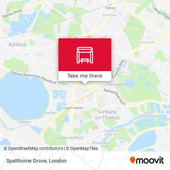 Spelthorne Grove map