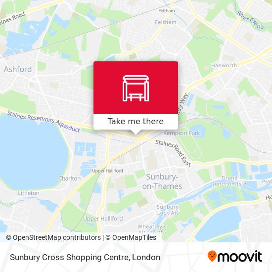 Sunbury Cross Shopping Centre map