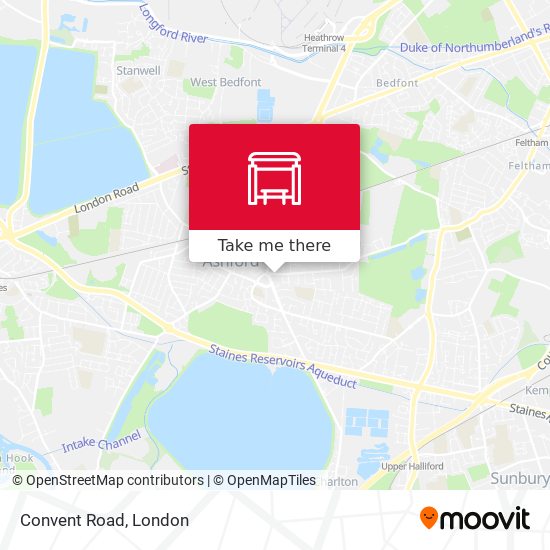 Convent Road map