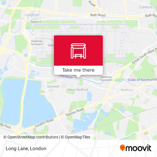 Long Lane map