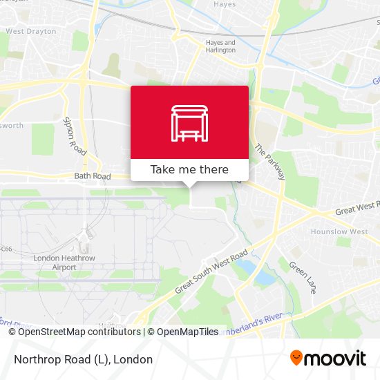 Northrop Road (L) map