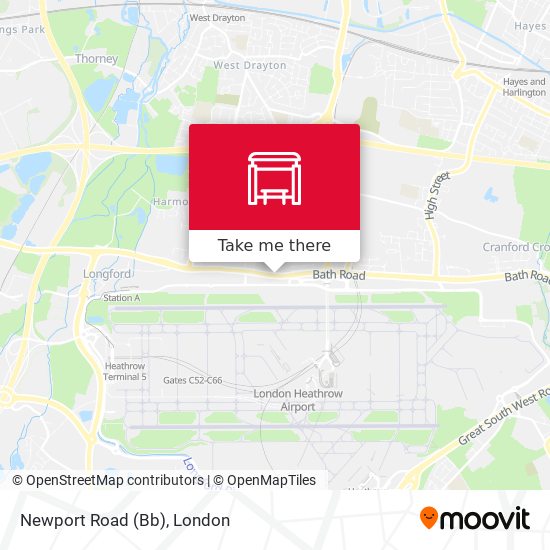Newport Road  (Bb) map