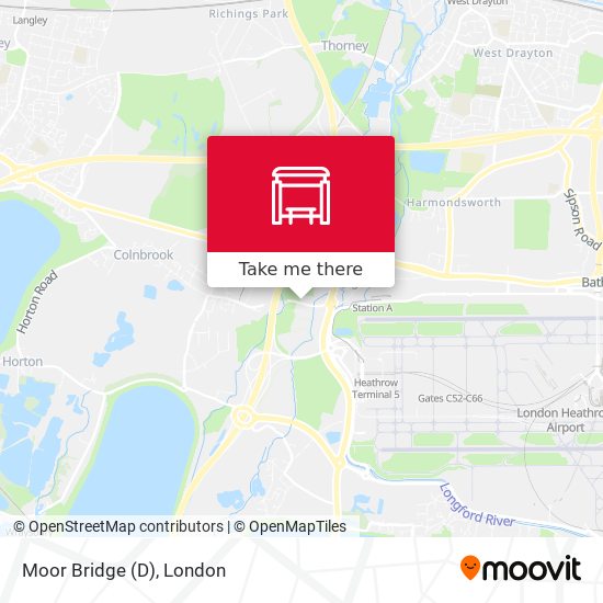 Moor Bridge (D) map