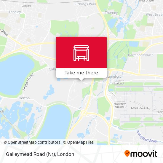 Galleymead Road (Nr) map