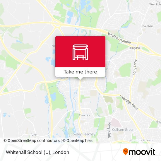 Whitehall School (U) map