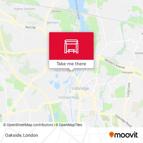 Oakside map