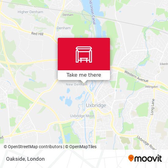 Oakside map