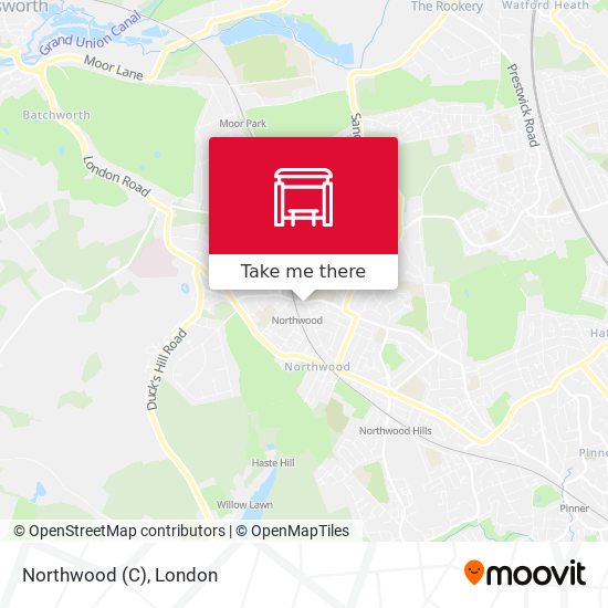 Northwood (C) map
