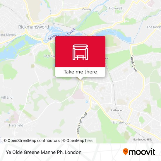Ye Olde Greene Manne Ph map