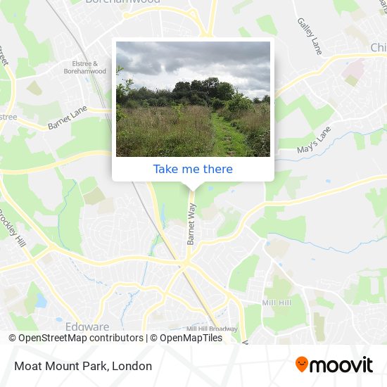 Moat Mount Park map