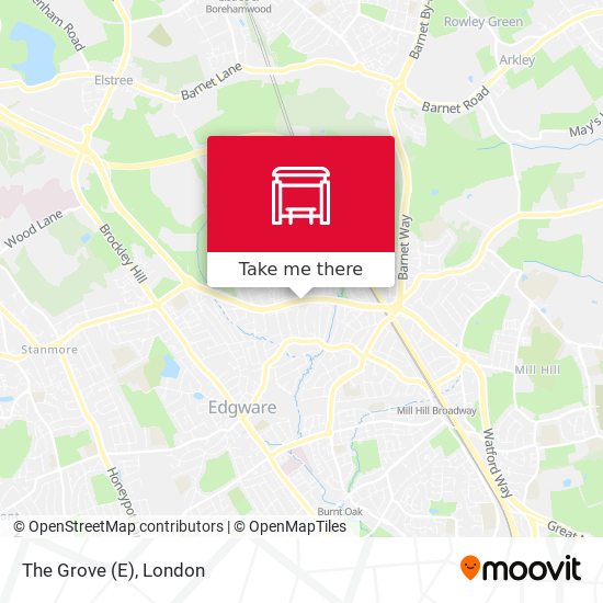 The Grove  (E) map