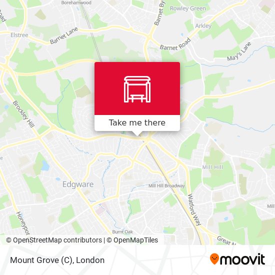 Mount Grove (C) map