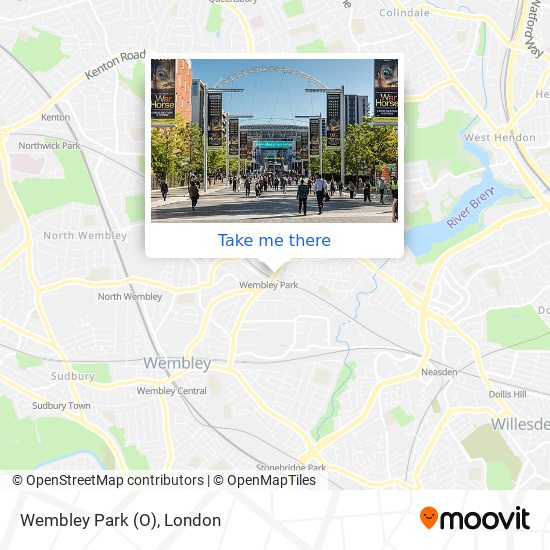 Wembley Park (O) map