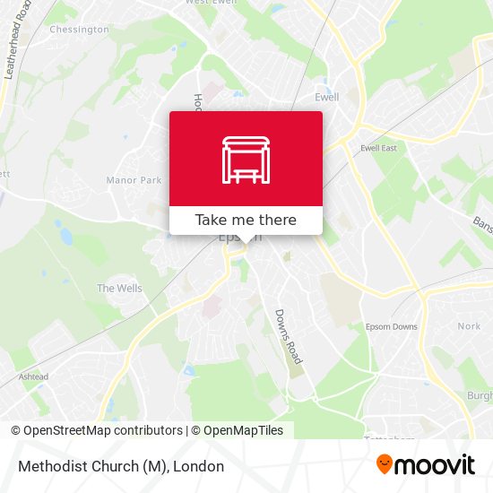 Methodist Church map