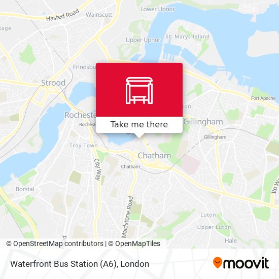 Waterfront Bus Station (A6) map