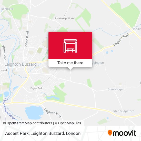 Ascent Park, Leighton Buzzard map