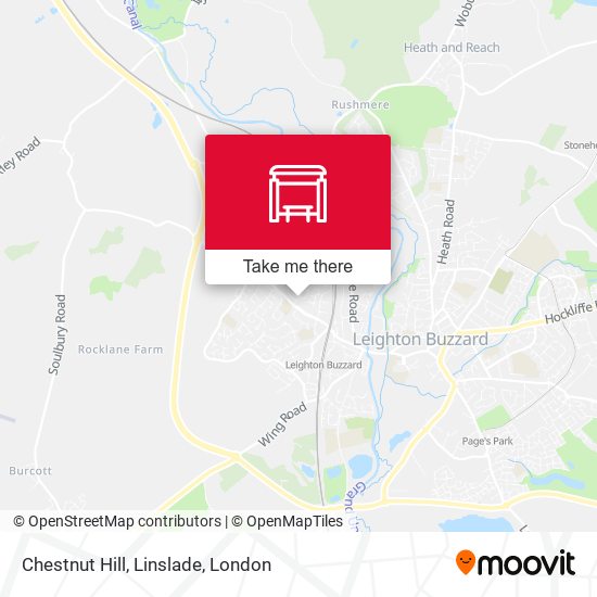 Chestnut Hill, Linslade map