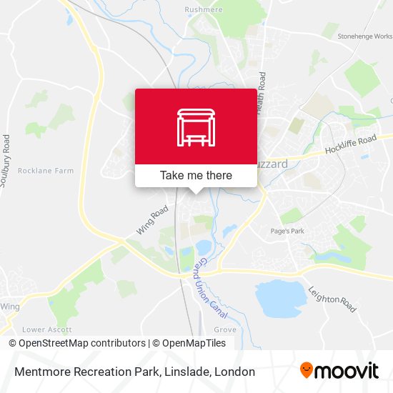 Mentmore Recreation Park, Linslade map