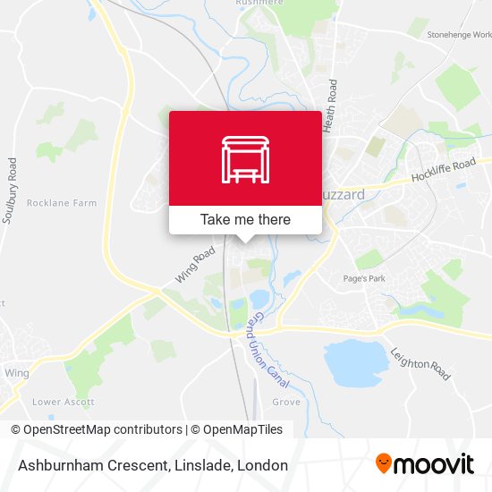 Ashburnham Crescent, Linslade map
