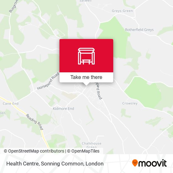 Health Centre, Sonning Common map