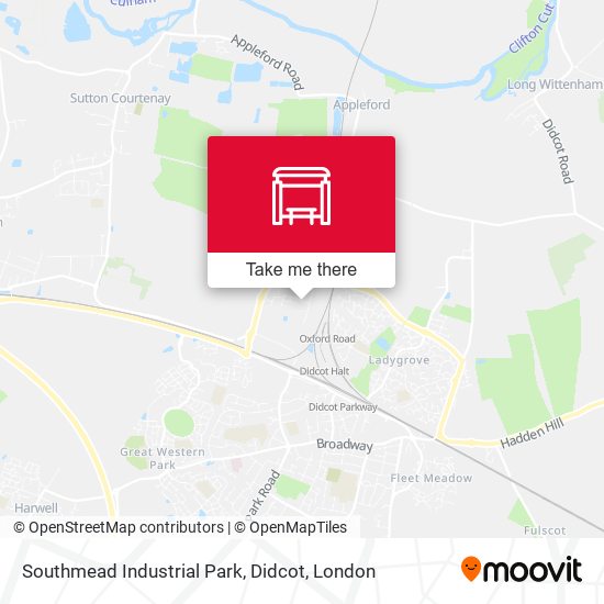Southmead Industrial Park, Didcot map