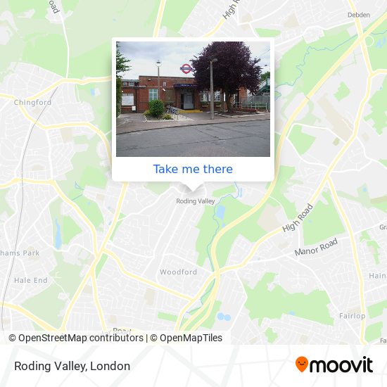 Roding Valley map