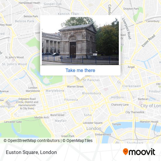 Euston Square map