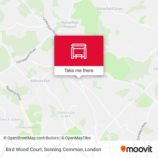 Bird Wood Court, Sonning Common map