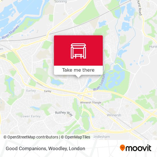 Good Companions, Woodley map