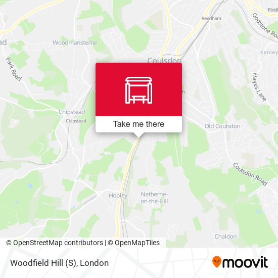 Woodfield Hill (S) map