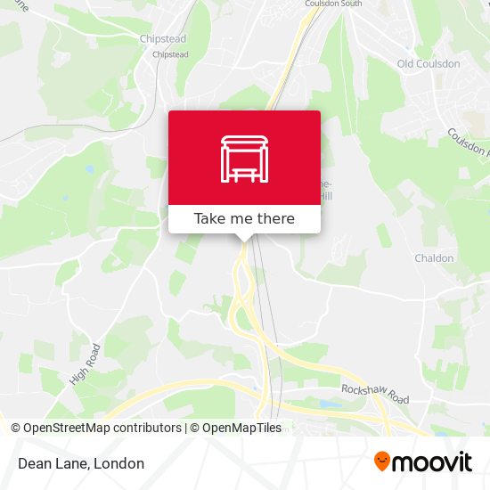 Dean Lane map