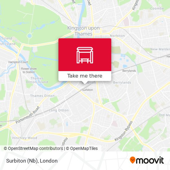 Surbiton (Nb) map