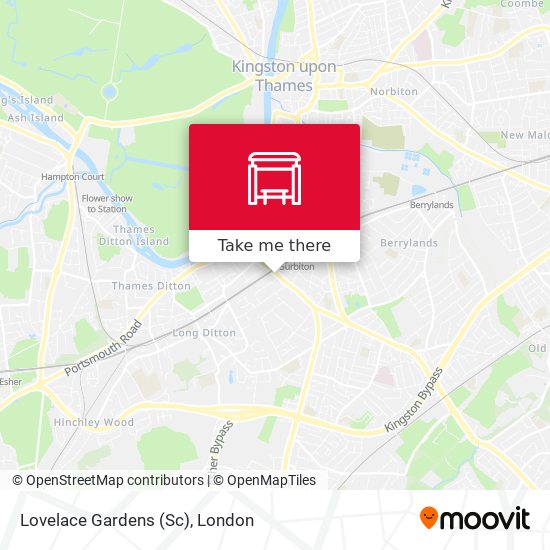 Lovelace Gardens  (Sc) map