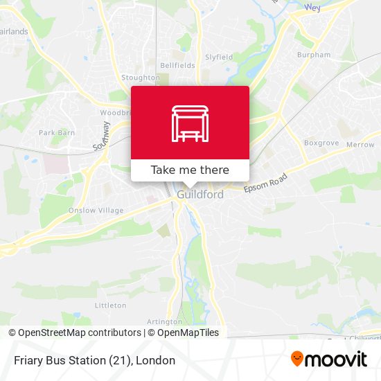 Friary Bus Station (21) map