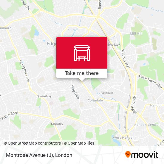 Montrose Avenue  (J) map
