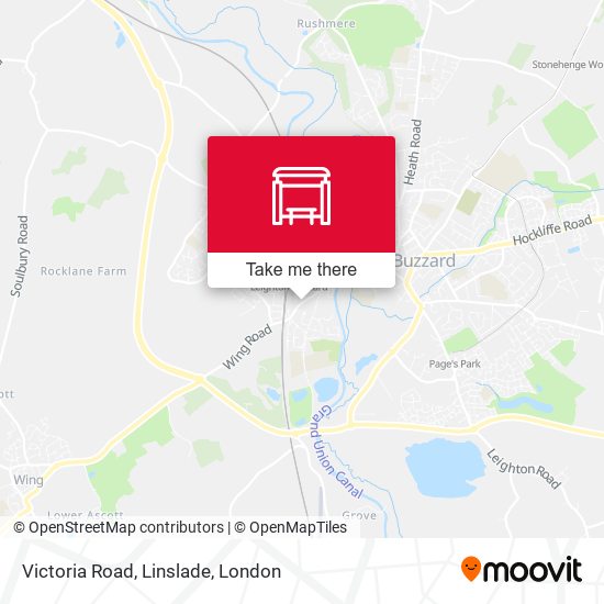 Victoria Road, Linslade map