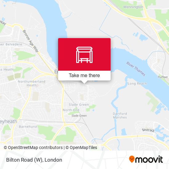 Bilton Road (W) map