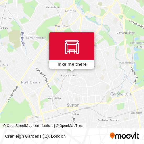 Cranleigh Gardens  (Q) map