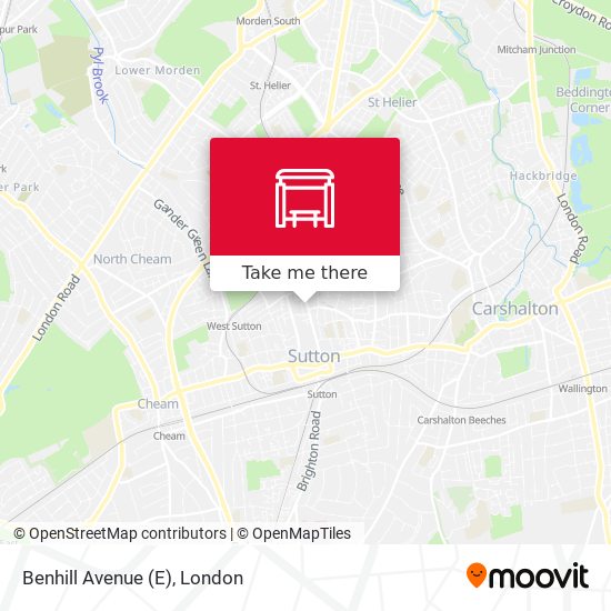 Benhill Avenue  (E) map