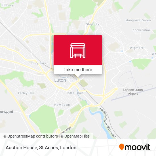 Auction House, St Annes map
