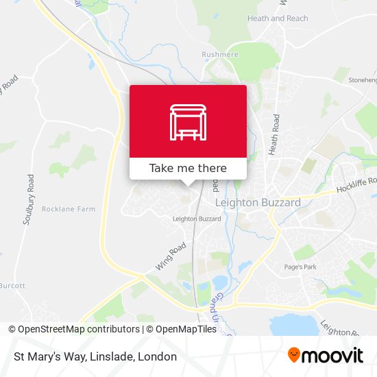 St Mary's Way, Linslade map