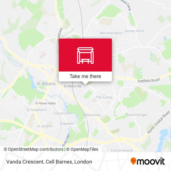 Vanda Crescent, Cell Barnes map