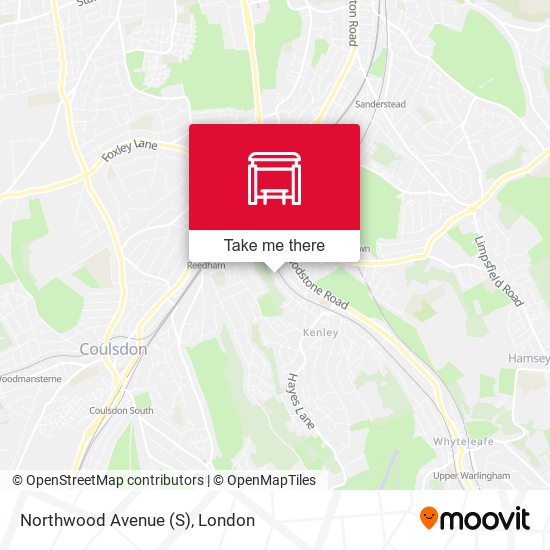 Northwood Avenue (S) map