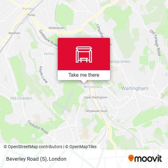 Beverley Road (S) map