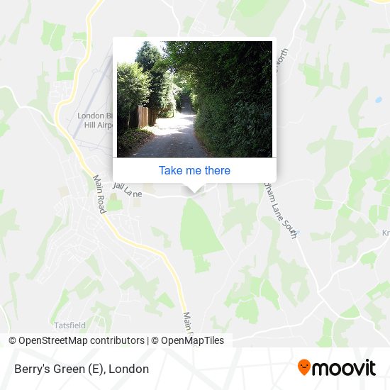 Berry's Green (E) map