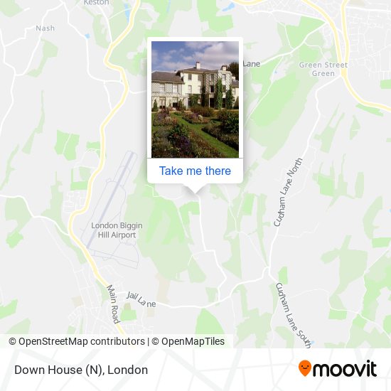 Down House (N) map